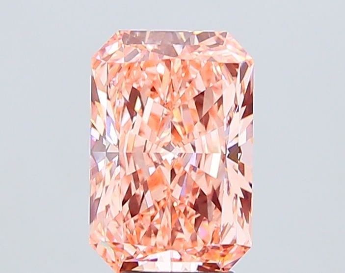 Loose Diamond - RADIANT 5.07ct Fancy Vivid Pink VS1: Loose Diamond - RADIANT 5.07ct Fancy Vivid Pink VS1 Source: This is a real non-mined Diamond that has been grown in a lab Shape: RADIANT Carats: 5.07 Color: Fancy Vivid Pink Certification: IGI Video: