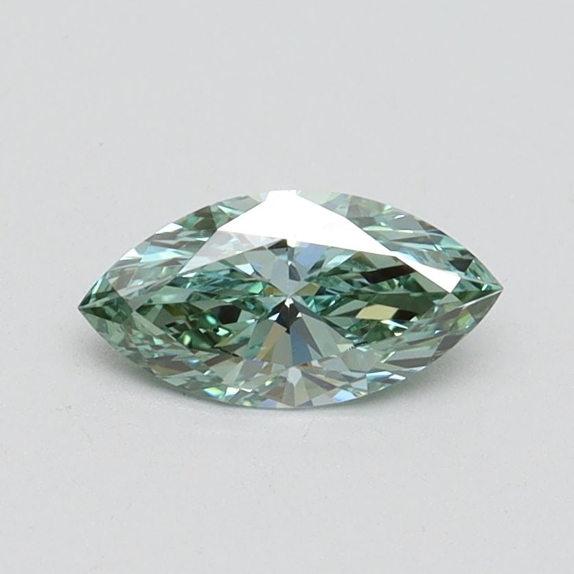 Loose Diamond - MARQUISE 0.53ct Fancy Intense Green VVS2: Loose Diamond - MARQUISE 0.53ct Fancy Intense Green VVS2 Source: This is a real non-mined Diamond that has been grown in a lab Shape: MARQUISE Carats: 0.53 Color: Fancy Intense Green Certification: IG