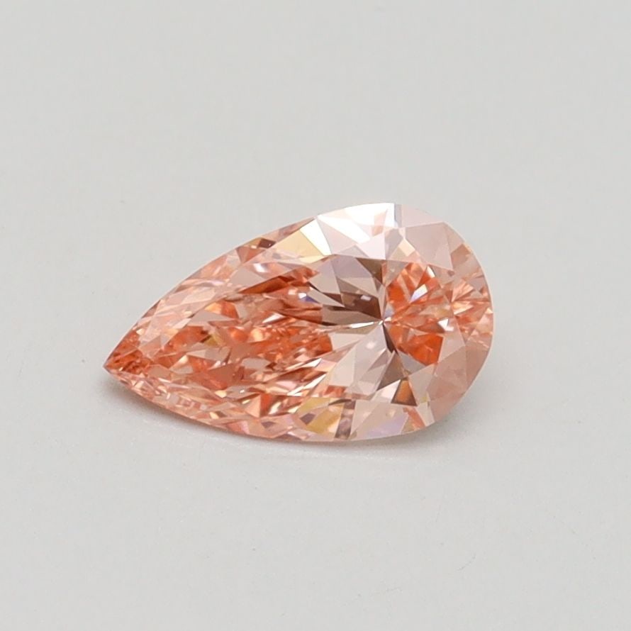 Loose Diamond - PEAR 0.5ct Fancy Intense Pink VS1 (1 of 1)