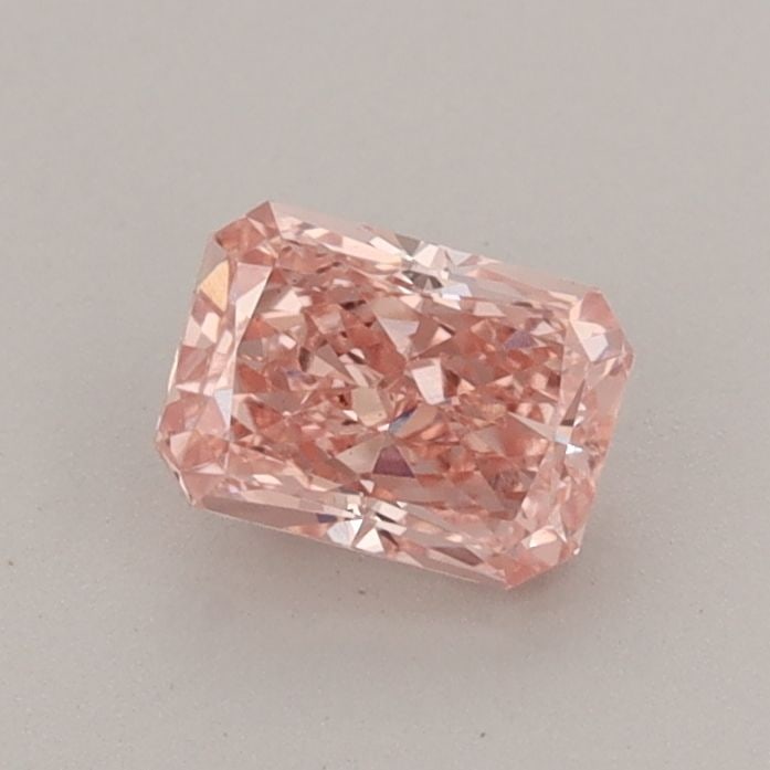Loose Diamond - RADIANT 0.61ct Fancy Intense Pink VVS2: Loose Diamond - RADIANT 0.61ct Fancy Intense Pink VVS2 Source: This is a real non-mined Diamond that has been grown in a lab Shape: RADIANT Carats: 0.61 Color: Fancy Intense Pink Certification: IGI Vi