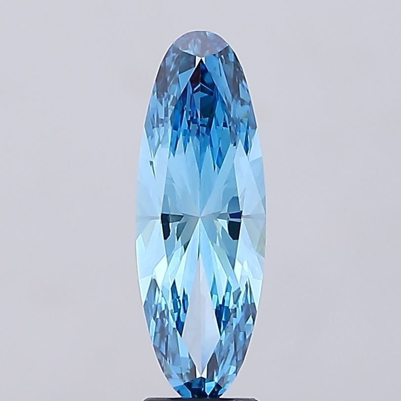 Loose Diamond - OVAL 3.36ct Fancy Vivid Blue VVS2: Loose Diamond - OVAL 3.36ct Fancy Vivid Blue VVS2 Source: This is a real non-mined Diamond that has been grown in a lab Shape: OVAL Carats: 3.36 Color: Fancy Vivid Blue Certification: IGI Video: