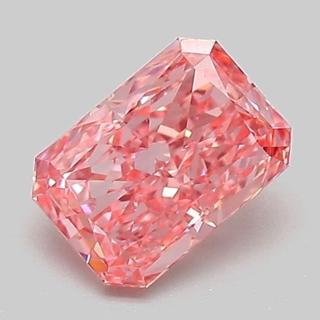 Loose Diamond - RADIANT 1.03ct Fancy Vivid Pink VS1: Loose Diamond - RADIANT 1.03ct Fancy Vivid Pink VS1 Source: This is a real non-mined Diamond that has been grown in a lab Shape: RADIANT Carats: 1.03 Color: Fancy Vivid Pink Certification: IGI Video: