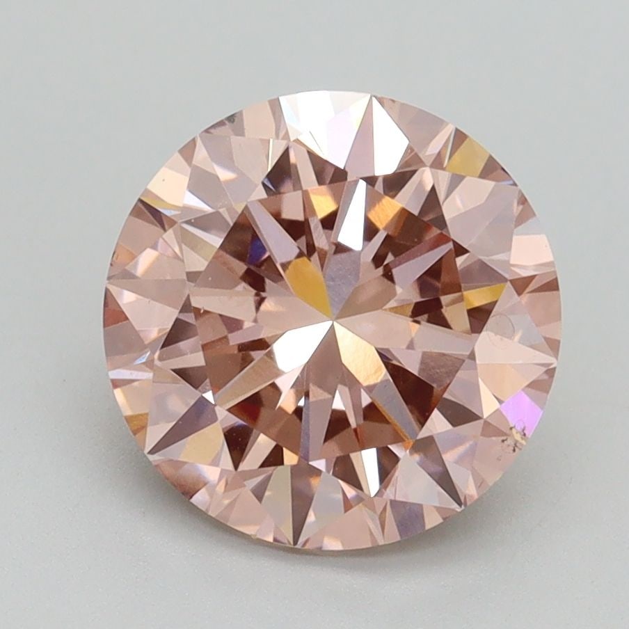 Loose Diamond - ROUND 2.7ct Fancy Intense Pink SI1: Loose Diamond - ROUND 2.7ct Fancy Intense Pink SI1 Source: This is a real non-mined Diamond that has been grown in a lab Shape: ROUND Carats: 2.7 Color: Fancy Intense Pink Certification: IGI Video: