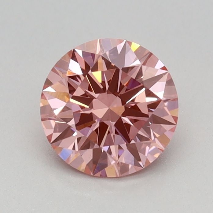 Ideal Loose Diamond - ROUND 0.59ct Fancy Vivid Pink VS1 (1 of 1)