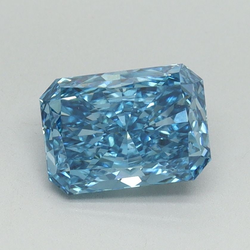 Loose Diamond - RADIANT 1.17ct Fancy Vivid Blue VS1: Loose Diamond - RADIANT 1.17ct Fancy Vivid Blue VS1 Source: This is a real non-mined Diamond that has been grown in a lab Shape: RADIANT Carats: 1.17 Color: Fancy Vivid Blue Certification: IGI Video: