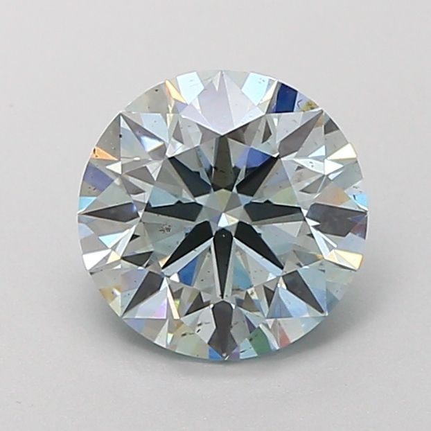 Ideal Loose Diamond - ROUND 2.06ct Fancy Blue VVS2: Ideal Loose Diamond - ROUND 2.06ct Fancy Blue VVS2 Source: This is a real non-mined Diamond that has been grown in a lab Shape: ROUND Carats: 2.06 Color: Fancy Blue Certification: IGI Video: