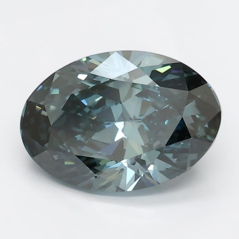 Loose Diamond - OVAL 1.74ct Blue VS1: Loose Diamond - OVAL 1.74ct Blue VS1 Source: This is a real non-mined Diamond that has been grown in a lab Shape: OVAL Carats: 1.74 Color: Blue Certification: NONE Video:
