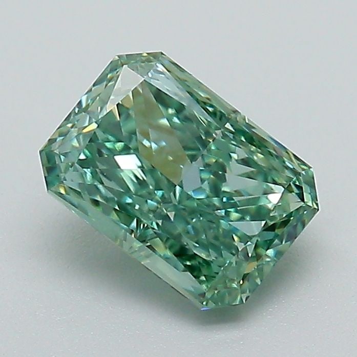 Loose Diamond - RADIANT 1.19ct Fancy Vivid Green VS1 (1 of 1)
