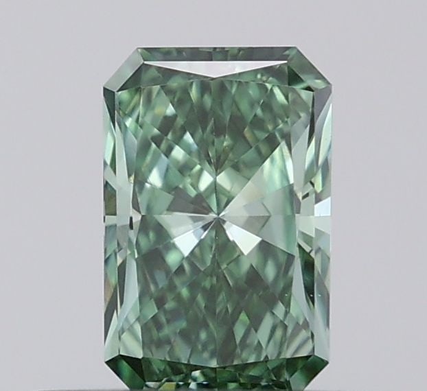 Loose Diamond - RADIANT 0.4ct Fancy Vivid Green VS1 (1 of 1)