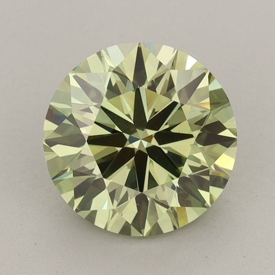 Loose Diamond - ROUND 2.72ct Fancy Vivid Green VS1: Loose Diamond - ROUND 2.72ct Fancy Vivid Green VS1 Source: This is a real non-mined Diamond that has been grown in a lab Shape: ROUND Carats: 2.72 Color: Fancy Vivid Green Certification: IGI Video: