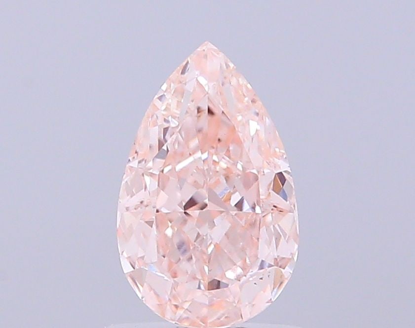 Loose Diamond - PEAR 1.61ct Fancy Pinkish Brown VS1: Loose Diamond - PEAR 1.61ct Fancy Pinkish Brown VS1 Source: This is a real non-mined Diamond that has been grown in a lab Shape: PEAR Carats: 1.61 Color: Fancy Pinkish Brown Certification: IGI Video: