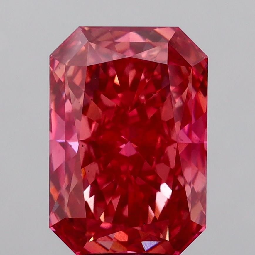 Loose Diamond - RADIANT 5.18ct Fancy Vivid Pink VS2 (1 of 1)
