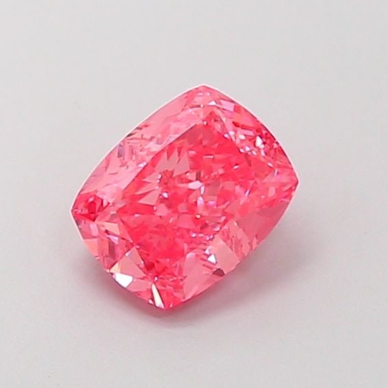 Loose Diamond - CUSHION MODIFIED 1.01ct Fancy Vivid Pink VVS1: Loose Diamond - CUSHION MODIFIED 1.01ct Fancy Vivid Pink VVS1 Source: This is a real non-mined Diamond that has been grown in a lab Shape: CUSHION MODIFIED Carats: 1.01 Color: Fancy Vivid Pink Certifi