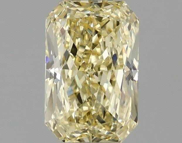Loose Diamond - RADIANT 1.05ct Fancy Intense Yellow VVS2: Loose Diamond - RADIANT 1.05ct Fancy Intense Yellow VVS2 Source: This is a real non-mined Diamond that has been grown in a lab Shape: RADIANT Carats: 1.05 Color: Fancy Intense Yellow Certification: IG