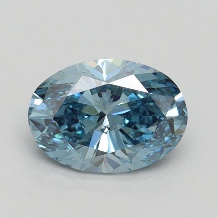 Loose Diamond - OVAL 0.7ct Fancy Vivid Blue VS1 (1 of 1)