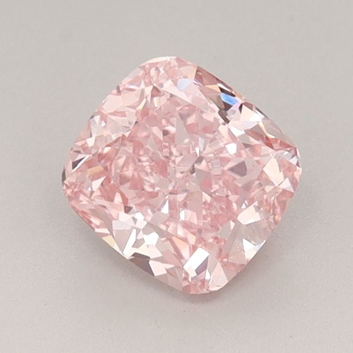 Loose Diamond - CUSHION BRILLIANT 1.14ct Fancy Vivid Pink VS1: Loose Diamond - CUSHION BRILLIANT 1.14ct Fancy Vivid Pink VS1 Source: This is a real non-mined Diamond that has been grown in a lab Shape: CUSHION BRILLIANT Carats: 1.14 Color: Fancy Vivid Pink Certif
