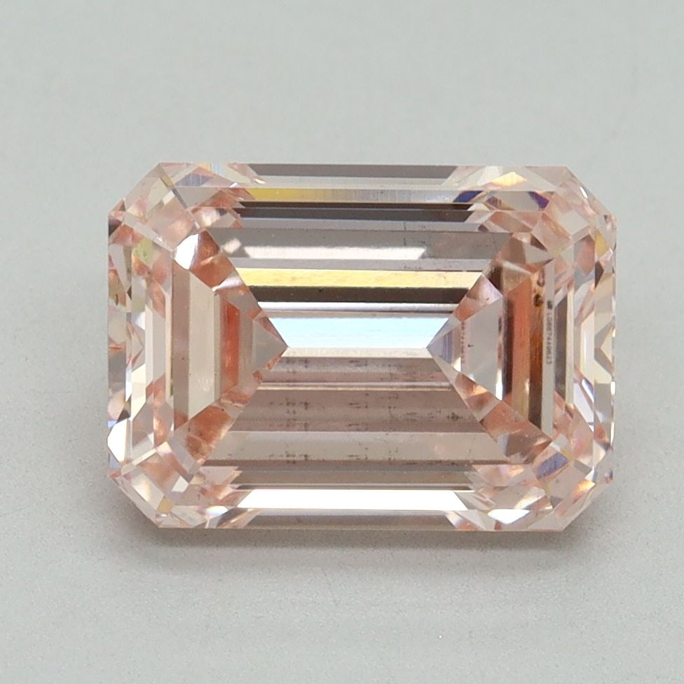 Loose Diamond - EMERALD 3.04ct Fancy Intense Pink VS2: Loose Diamond - EMERALD 3.04ct Fancy Intense Pink VS2 Source: This is a real non-mined Diamond that has been grown in a lab Shape: EMERALD Carats: 3.04 Color: Fancy Intense Pink Certification: IGI Vid