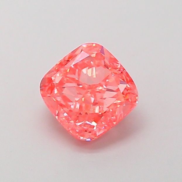 Loose Diamond - CUSHION BRILLIANT 1.15ct Fancy Vivid Pink VS1: Loose Diamond - CUSHION BRILLIANT 1.15ct Fancy Vivid Pink VS1 Source: This is a real non-mined Diamond that has been grown in a lab Shape: CUSHION BRILLIANT Carats: 1.15 Color: Fancy Vivid Pink Certif