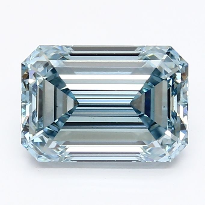 Loose Diamond - EMERALD 2.15ct Fancy Intense Blue VS1 (1 of 1)