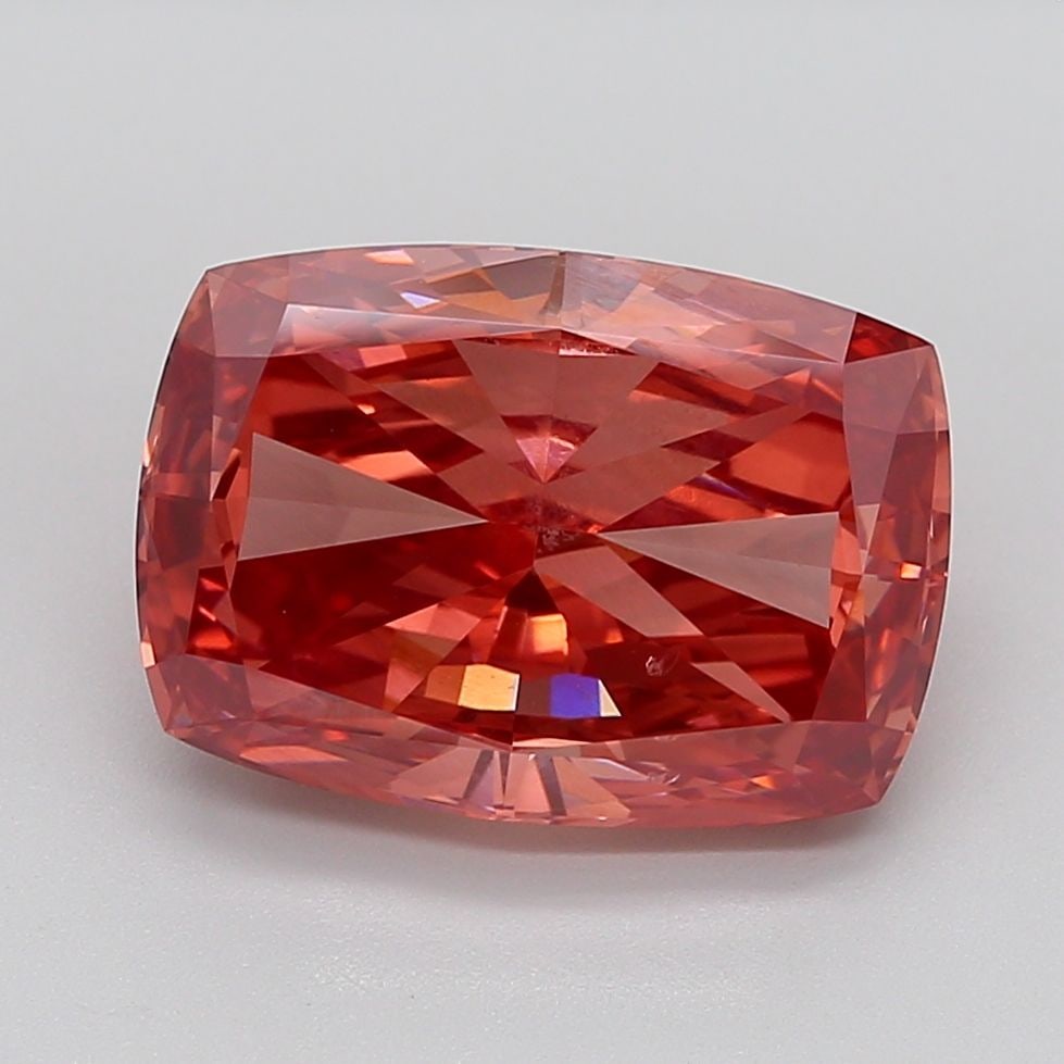 Loose Diamond - CUSHION MODIFIED 10.03ct Fancy Intense Brownish Orange VS2: Loose Diamond - CUSHION MODIFIED 10.03ct Fancy Intense Brownish Orange VS2 Source: This is a real non-mined Diamond that has been grown in a lab Shape: CUSHION MODIFIED Carats: 10.03 Color: Fancy Inte