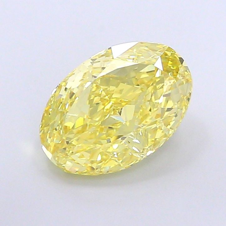 Loose Diamond - OVAL 4.64ct Fancy Intense Yellow VVS2 (1 of 1)