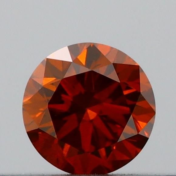 Loose Diamond - ROUND 0.18ct Fancy Deep Orange SI1: Loose Diamond - ROUND 0.18ct Fancy Deep Orange SI1 Source: This is a real non-mined Diamond that has been grown in a lab Shape: ROUND Carats: 0.18 Color: Fancy Deep Orange Certification: IGI Video: