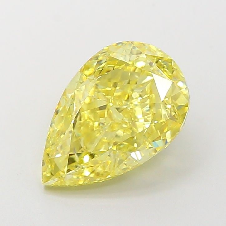 Loose Diamond - PEAR 3.5ct Fancy Intense Yellow VS1 (1 of 1)