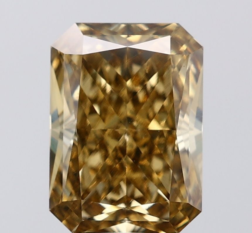 Loose Diamond - RADIANT 5.1ct Fancy Intense Gray Yellow VS1: Loose Diamond - RADIANT 5.1ct Fancy Intense Gray Yellow VS1 Source: This is a real non-mined Diamond that has been grown in a lab Shape: RADIANT Carats: 5.1 Color: Fancy Intense Gray Yellow Certificat