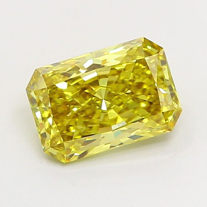 Loose Diamond - RADIANT 1.52ct Fancy Intense Yellow VS2: Loose Diamond - RADIANT 1.52ct Fancy Intense Yellow VS2 Source: This is a real non-mined Diamond that has been grown in a lab Shape: RADIANT Carats: 1.52 Color: Fancy Intense Yellow Certification: IGI
