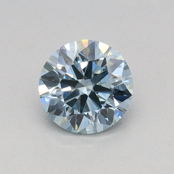 Loose Diamond - ROUND 0.33ct Fancy Intense Blue VVS2 (1 of 1)