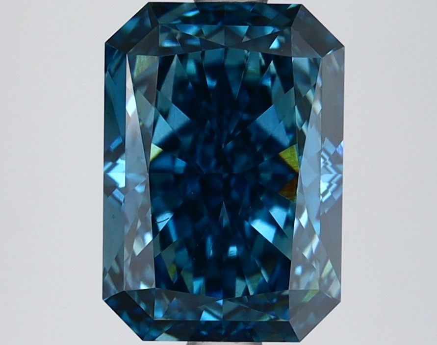 Loose Diamond - RADIANT 2.59ct Fancy Vivid Blue VS1 (1 of 1)