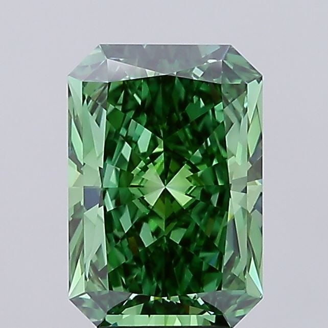 Loose Diamond - RADIANT 4.22ct Fancy Vivid Green VVS2 (1 of 1)