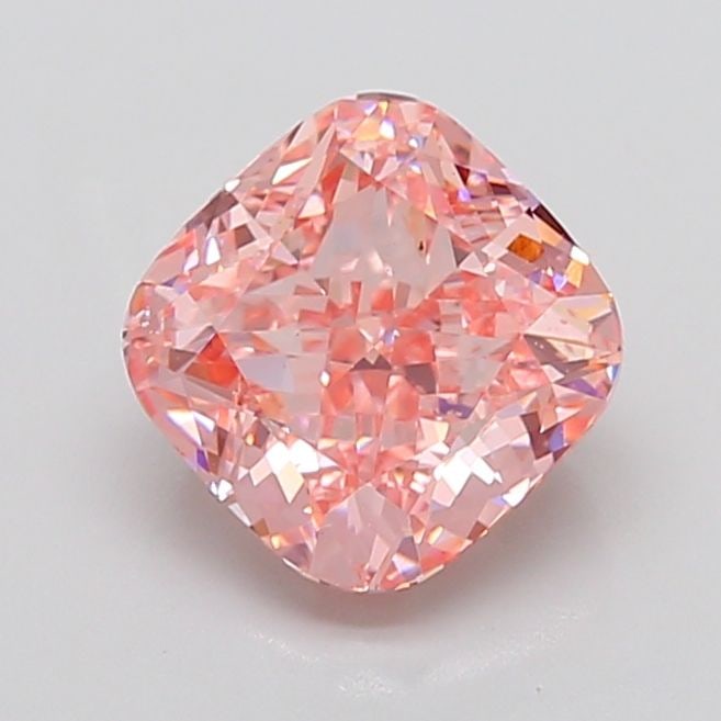 Loose Diamond - CUSHION MODIFIED 4.28ct Fancy Vivid Pink VS1: Loose Diamond - CUSHION MODIFIED 4.28ct Fancy Vivid Pink VS1 Source: This is a real non-mined Diamond that has been grown in a lab Shape: CUSHION MODIFIED Carats: 4.28 Color: Fancy Vivid Pink