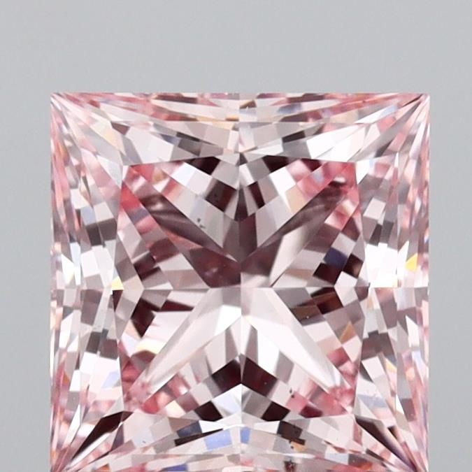 Loose Diamond - PRINCESS 1.54ct Fancy Intense Pink VS2: Loose Diamond - PRINCESS 1.54ct Fancy Intense Pink VS2 Source: This is a real non-mined Diamond that has been grown in a lab Shape: PRINCESS Carats: 1.54 Color: Fancy Intense Pink Certification: IGI V