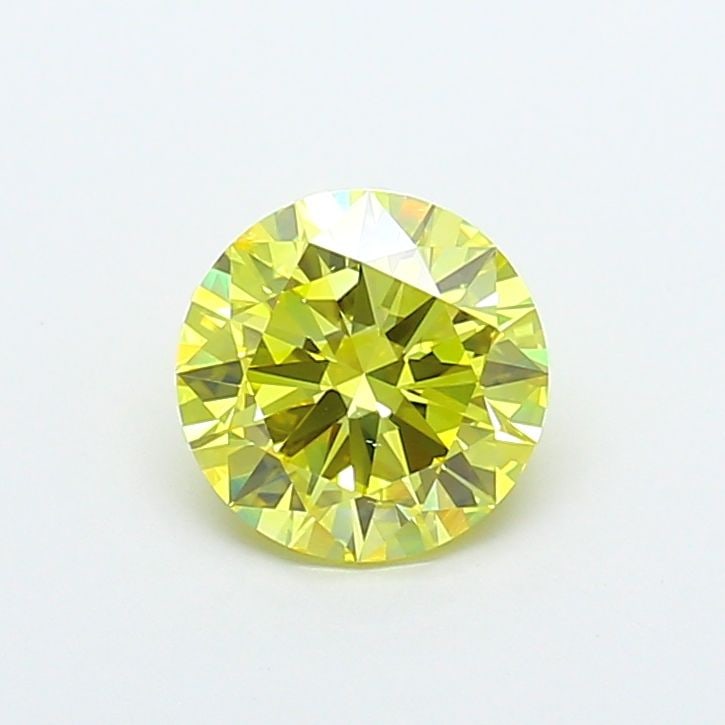 Loose Diamond - ROUND 2.06ct Fancy Intense Yellow VS2 (1 of 1)