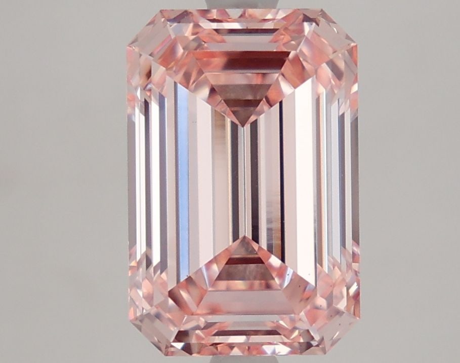 Loose Diamond - EMERALD 3.68ct Fancy Intense Pink VS2 (1 of 1)