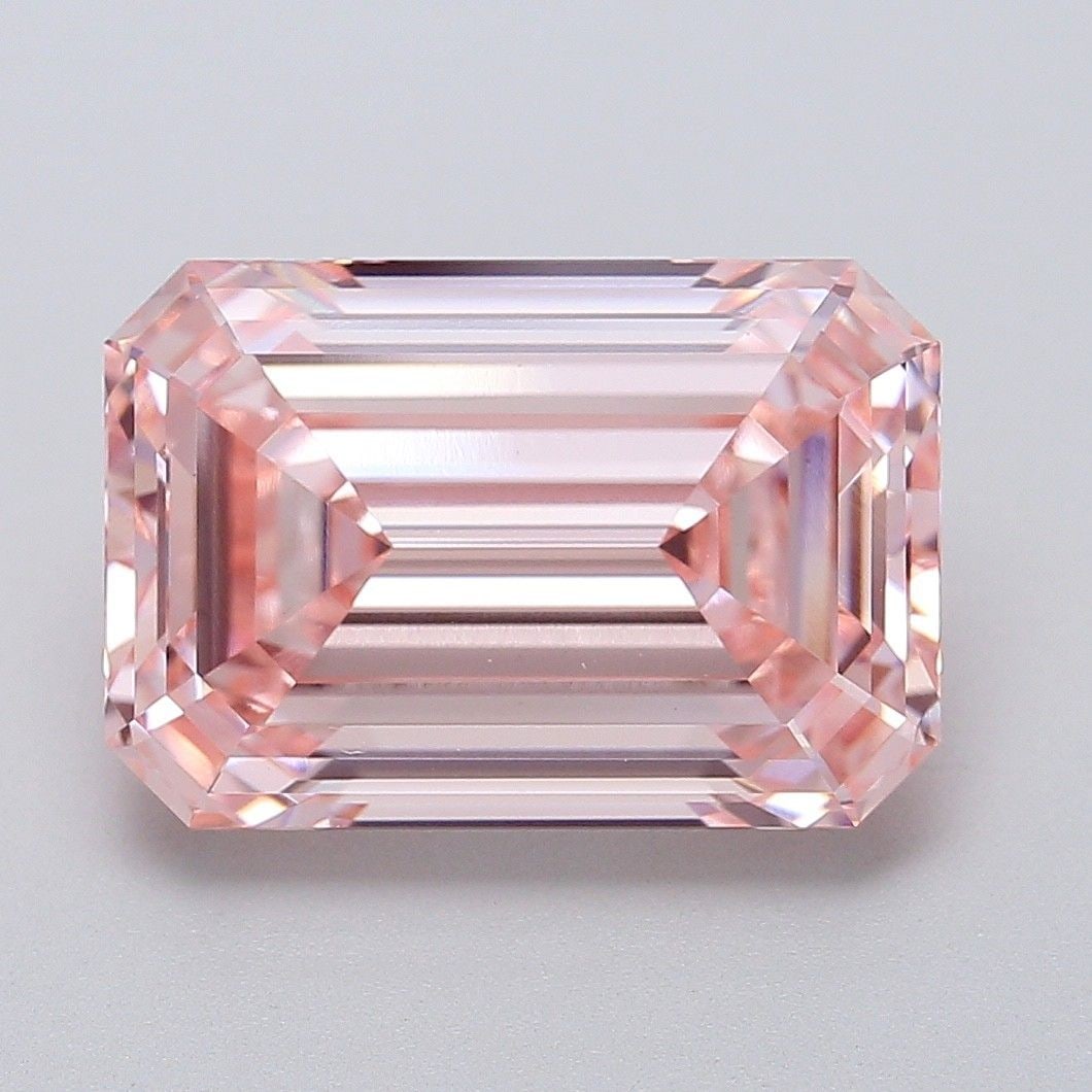 Loose Diamond - EMERALD 8.07ct Fancy Intense Pink VVS2 (1 of 1)