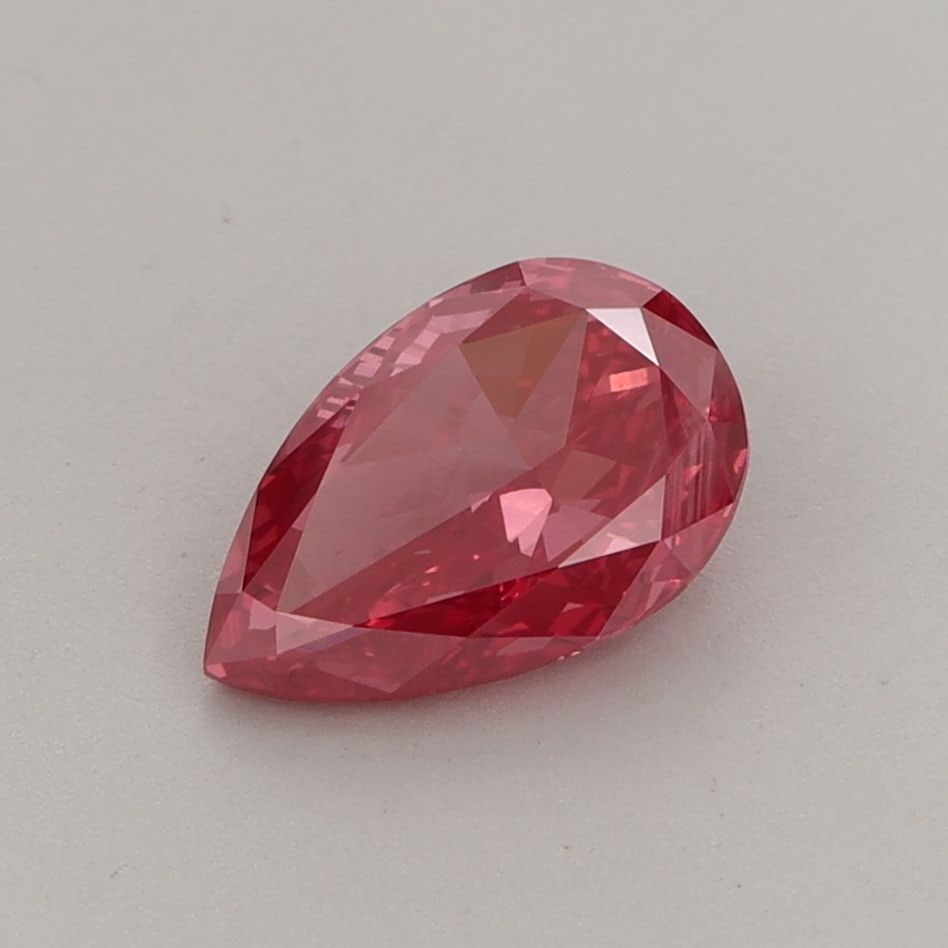 Loose Diamond - PEAR 1.07ct Fancy Vivid Red VS1 (1 of 1)