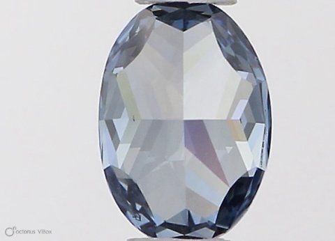 Loose Diamond - OVAL 0.35ct Fancy Vivid Blue VS1 (1 of 1)