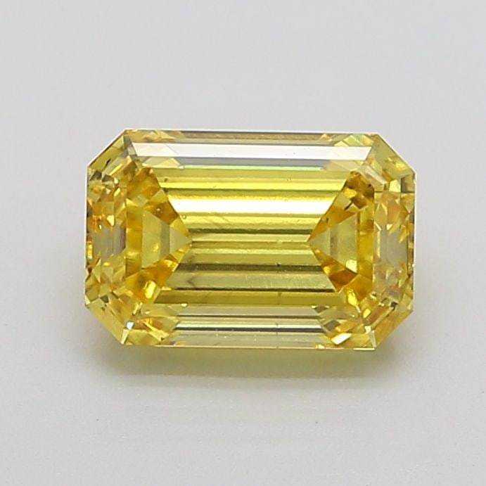 Loose Diamond - EMERALD 3.29ct Fancy Intense Yellow VS2 (1 of 1)