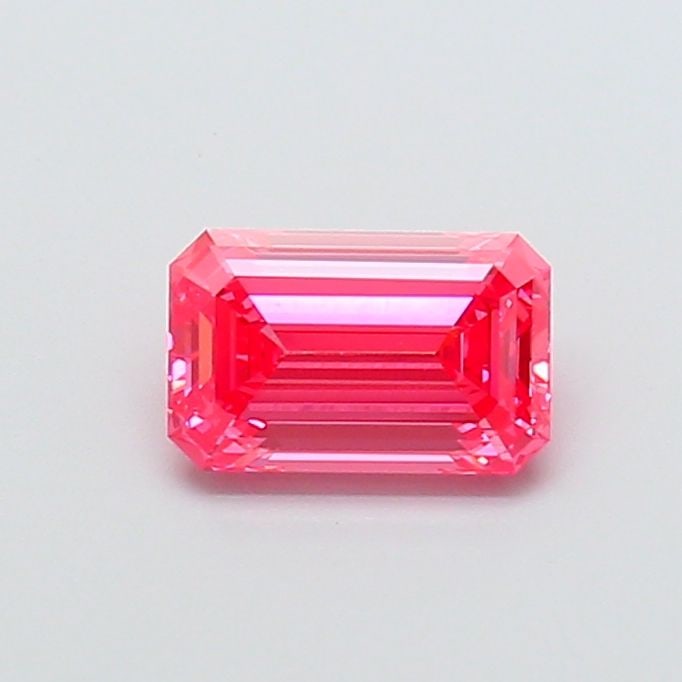 Loose Diamond - EMERALD 1.67ct Fancy Vivid Pink VVS2 (1 of 1)