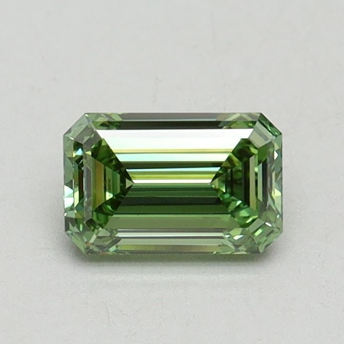 Loose Diamond - EMERALD 0.59ct Fancy Intense Green VVS2 (1 of 1)