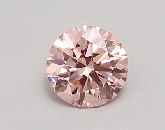 Ideal Loose Diamond - ROUND 0.63ct Fancy Intense Pink VS1 (1 of 1)