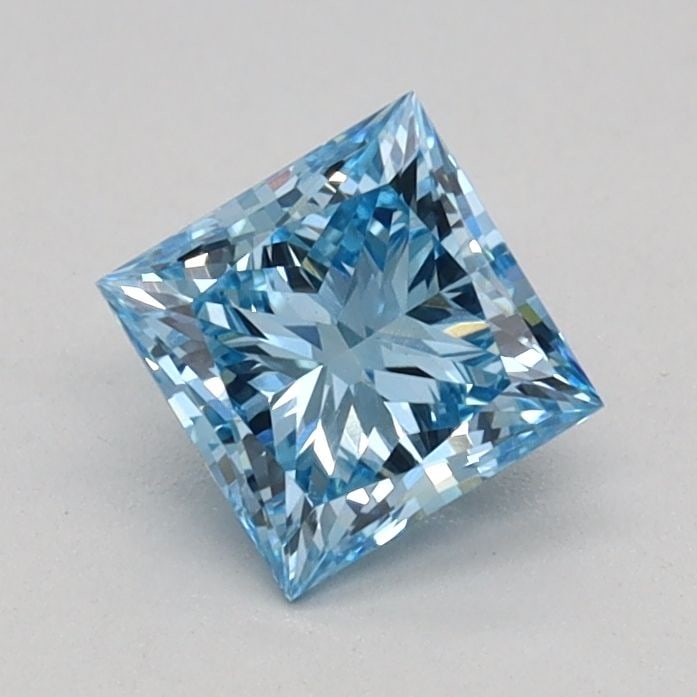 Loose Diamond - PRINCESS 0.54ct Fancy Vivid Blue VS1 (1 of 1)