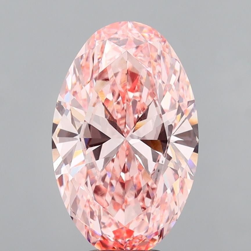 Loose Diamond - OVAL 7.0ct Fancy Vivid Pink VS1 (1 of 1)