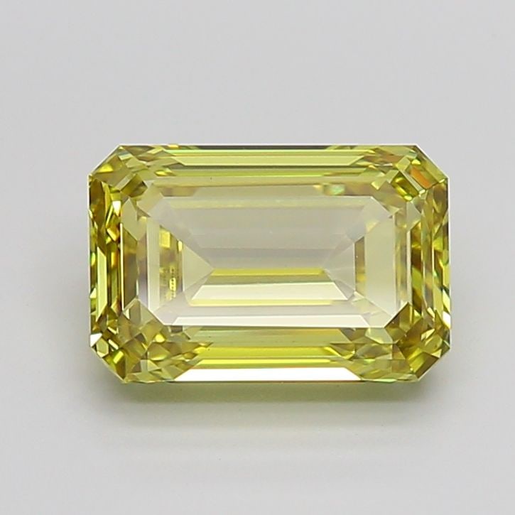 Loose Diamond - EMERALD 5.01ct Fancy Intense Yellow VS1 (1 of 1)
