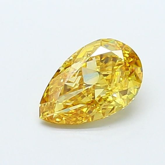 Loose Diamond - PEAR 1.5ct Fancy Intense Yellow VS1 (1 of 1)