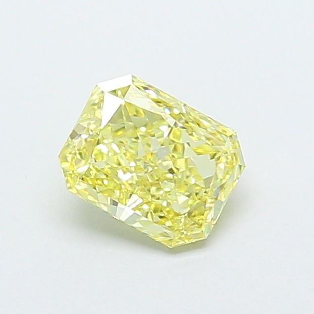 Loose Diamond - RADIANT 1.07ct Fancy Intense Yellow VVS2: Loose Diamond - RADIANT 1.07ct Fancy Intense Yellow VVS2 Source: This is a real non-mined Diamond that has been grown in a lab Shape: RADIANT Carats: 1.07 Color: Fancy Intense Yellow Certification: IG