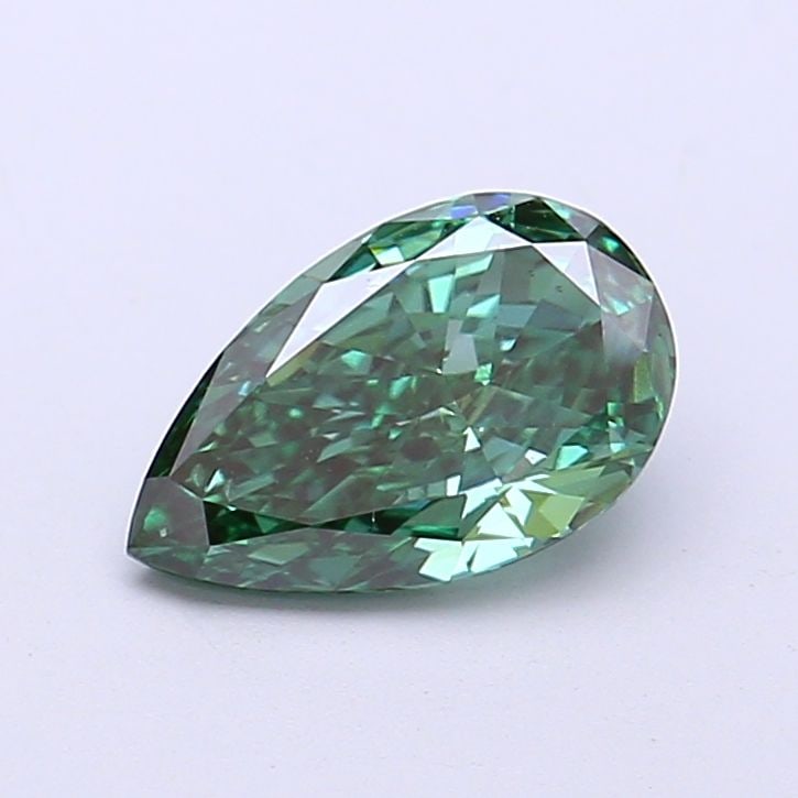 Loose Diamond - PEAR 1.2ct Fancy Vivid Green VS2 (1 of 1)