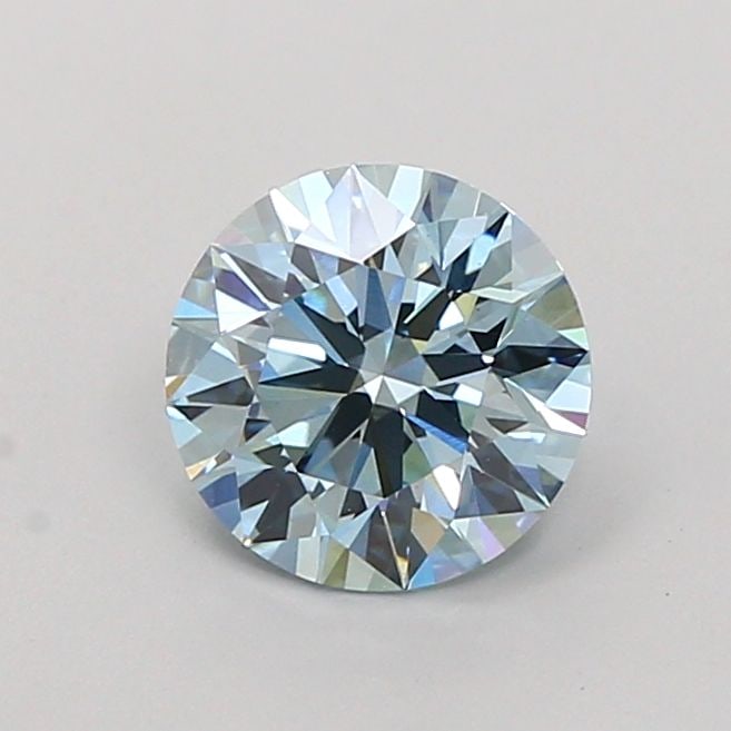 Ideal Loose Diamond - ROUND 1.3ct Fancy Vivid Blue VS1 (1 of 1)